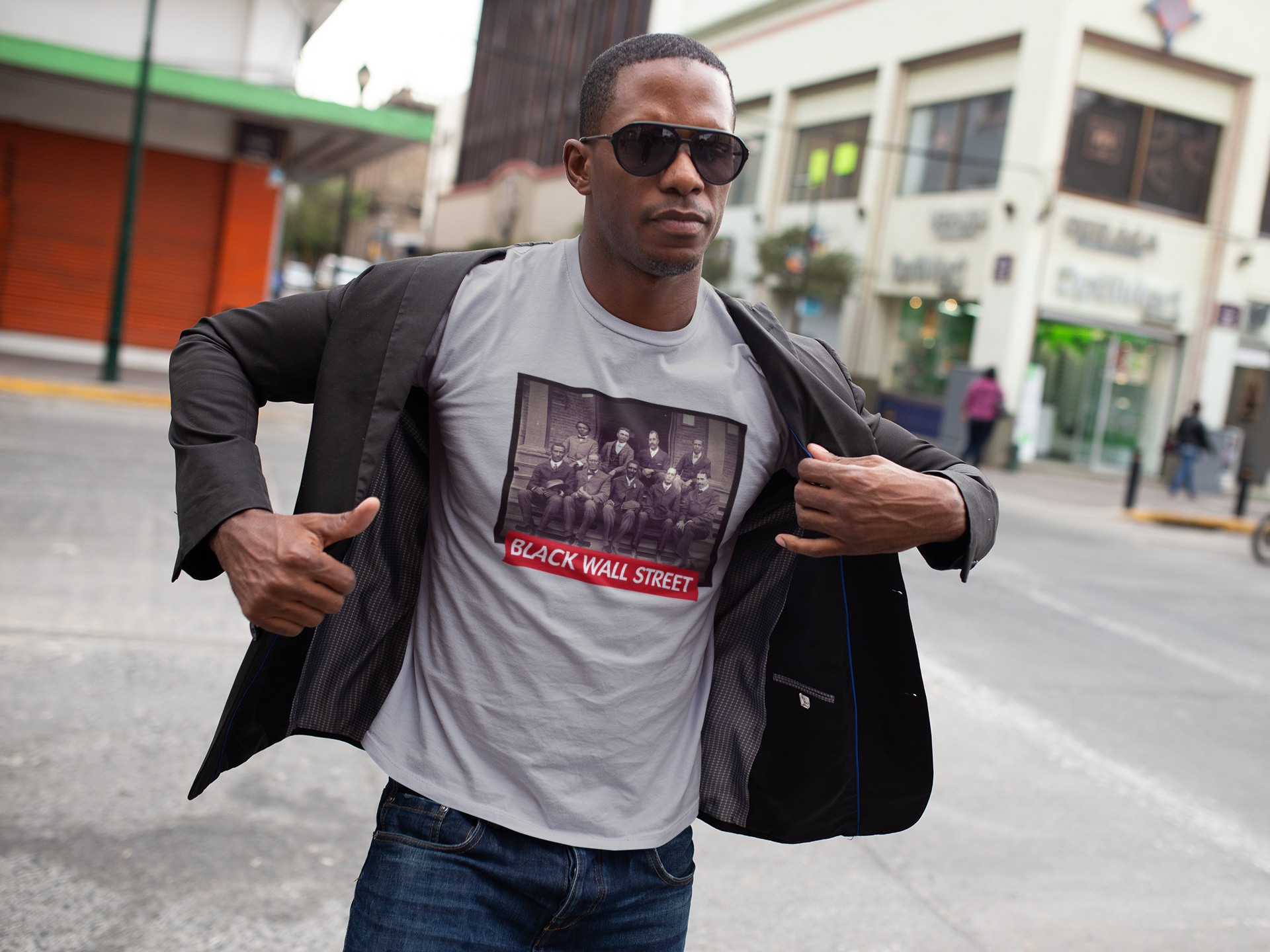 Black Wall Street - Black History Shirt - 550strong