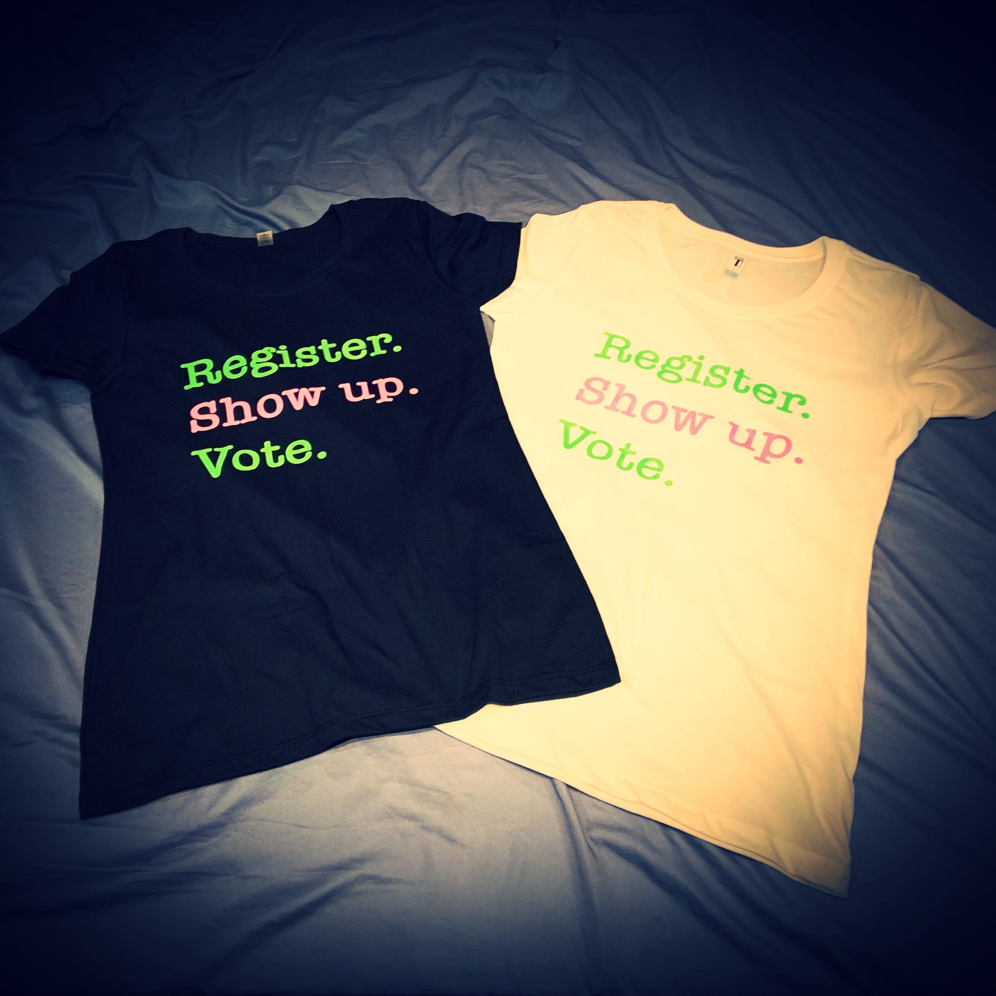 Greek - AKA Registrar, Show Up, and Vote Shirt - 550strong