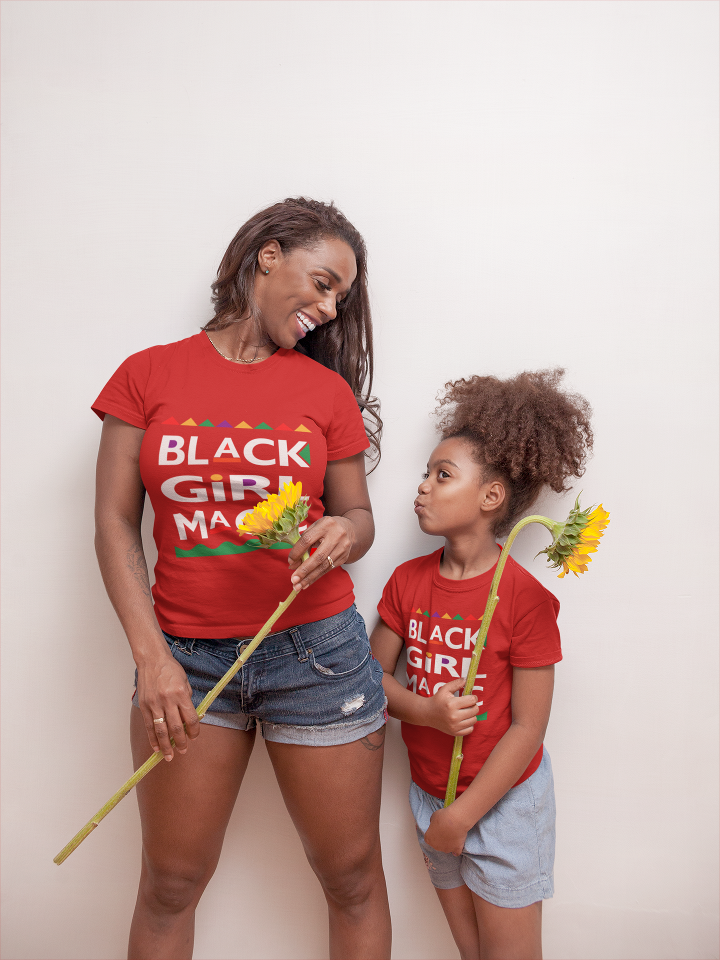 BLM - Black Girl Magic 90's Edition Shirt - Red - 550strong