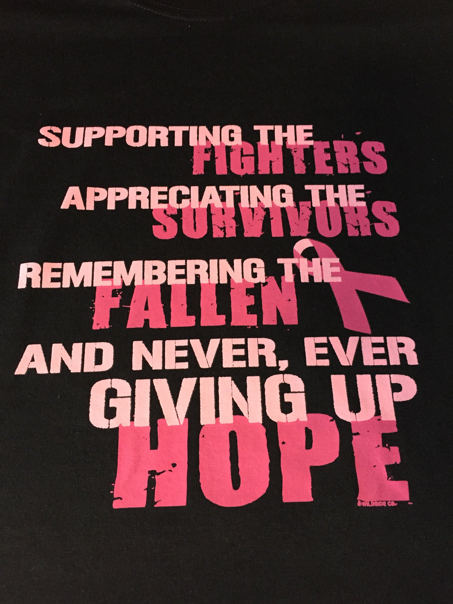 Awareness - Breast Cancer T-Shirt - 550strong
