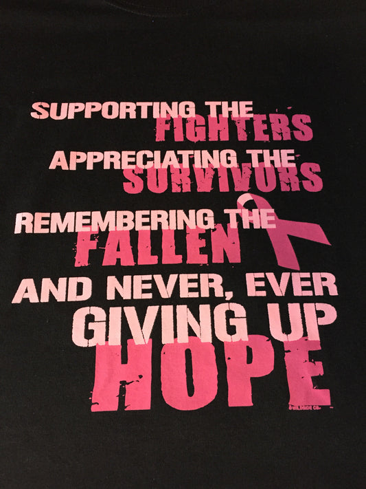Awareness - Breast Cancer T-Shirt - 550strong