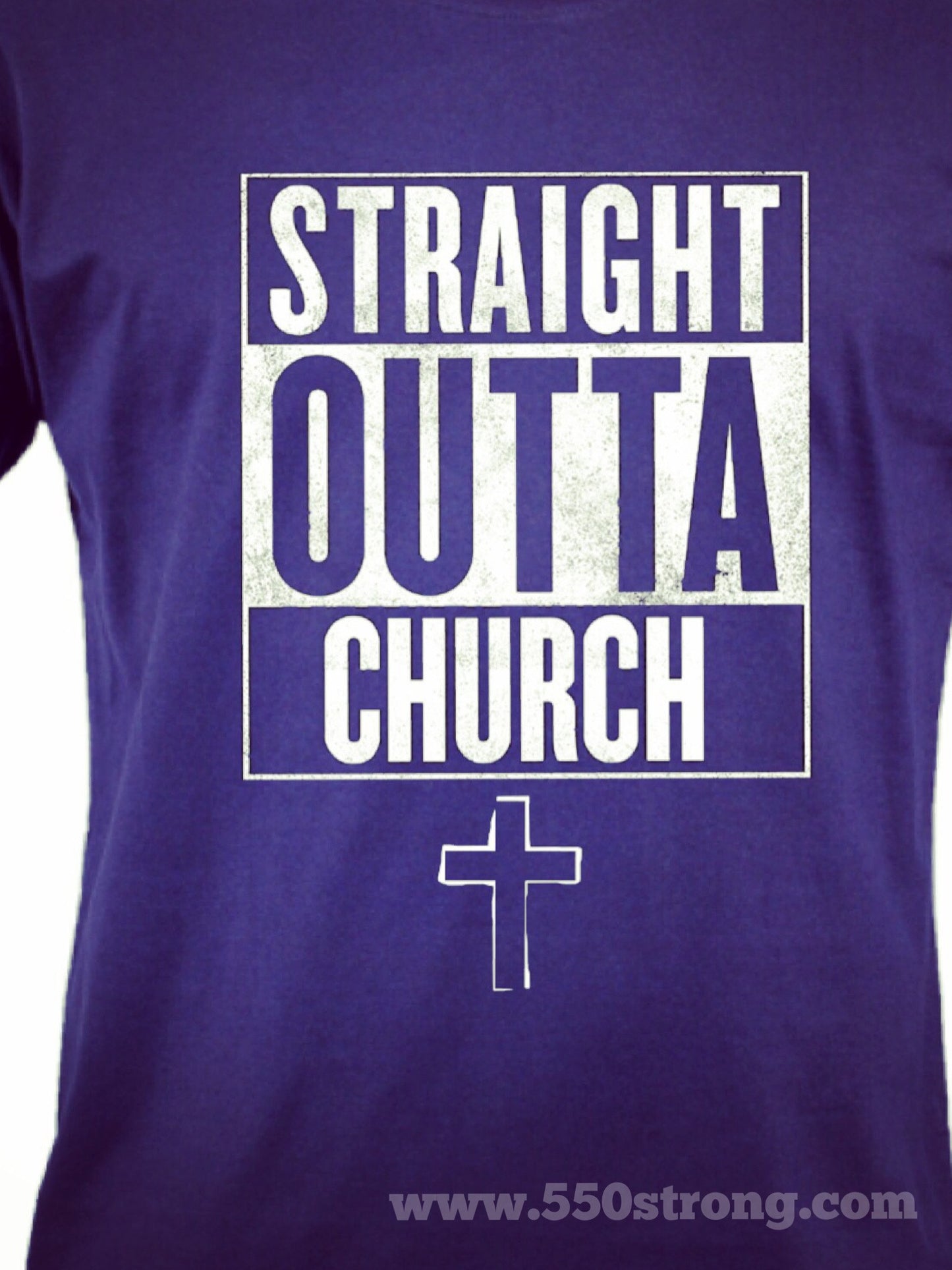 Straight Outta Church T-Shirt - 550strong