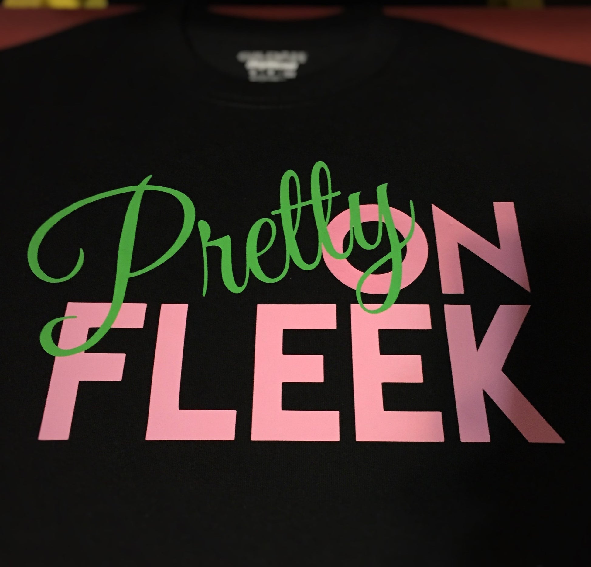 Pretty on Fleek Women T-Shirt (Black) - 550strong