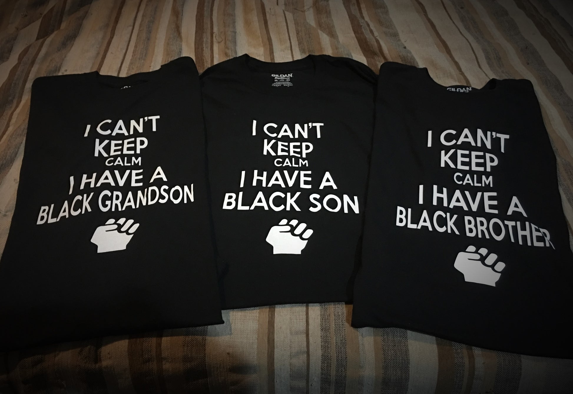 BLM - I Can't Keep Calm I Have A Black Husband, Grandson, Brother, Son | Black L - 550strong