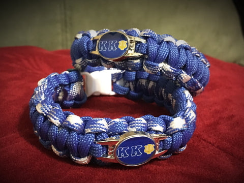 Paracord - Kappa Kappa Psi (Blue and White) - 550strong