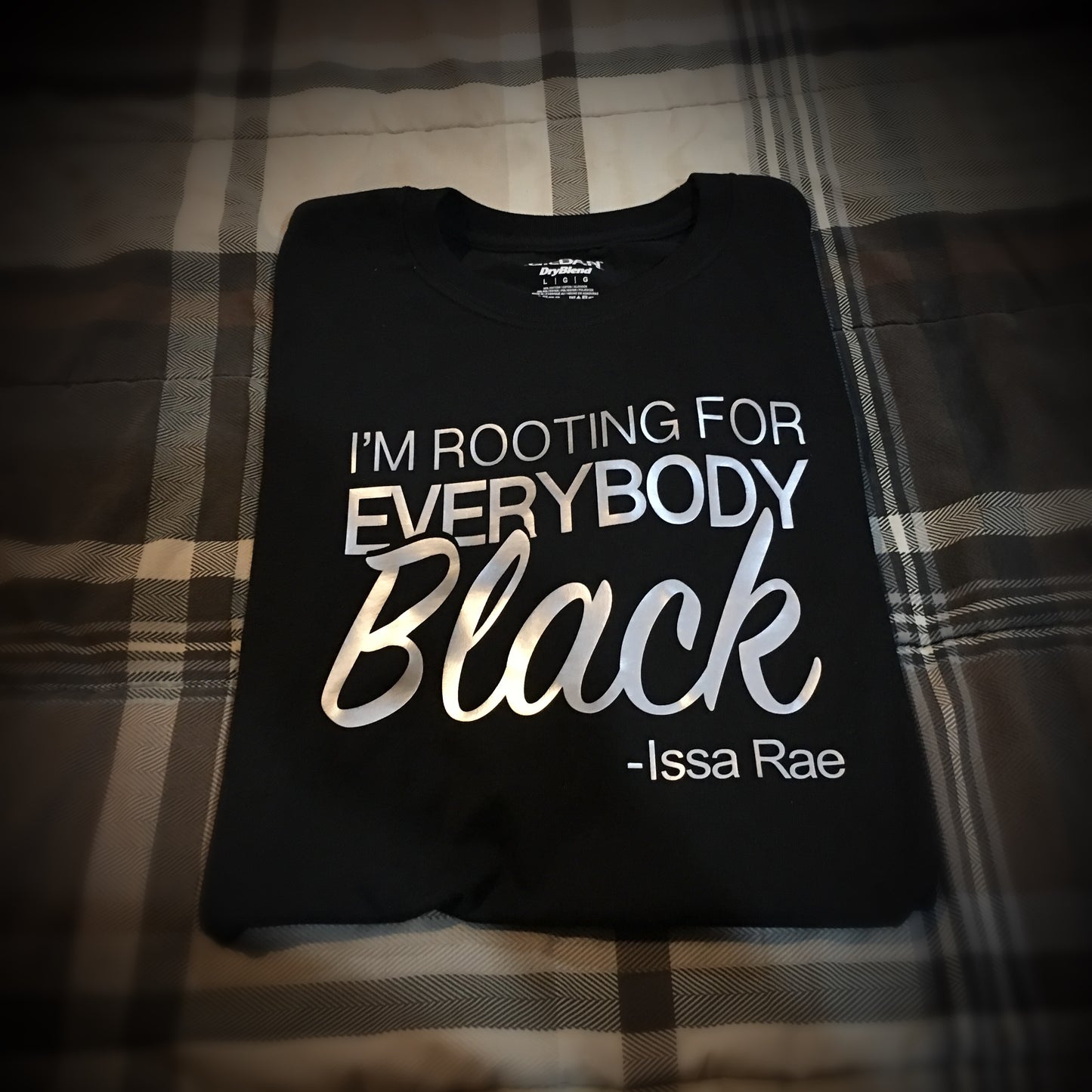 BLM - I'm Rooting for Everyone Black T-Shirt