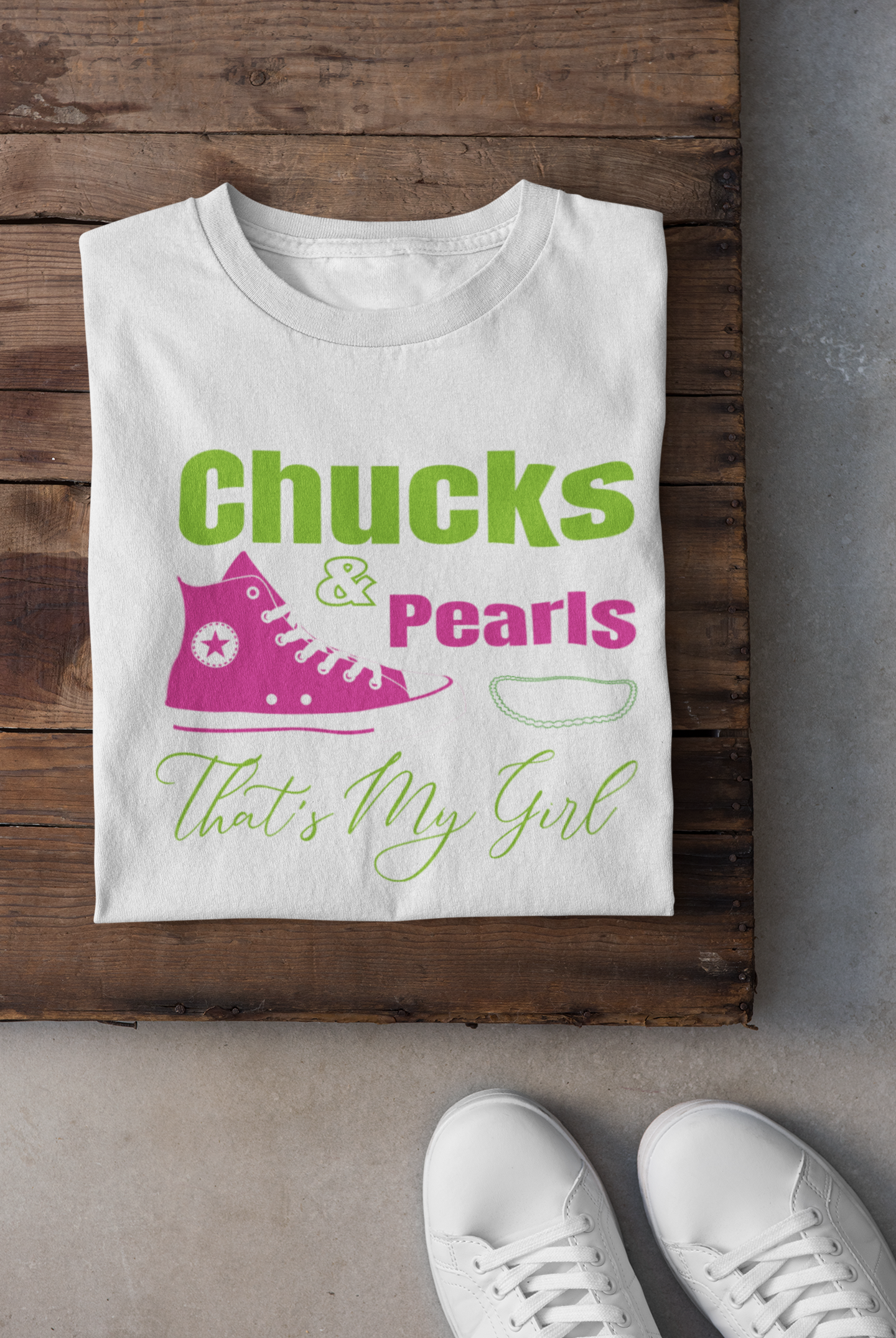 Kamala Harris (AKA) MVP Chucks and Pearls Shirt