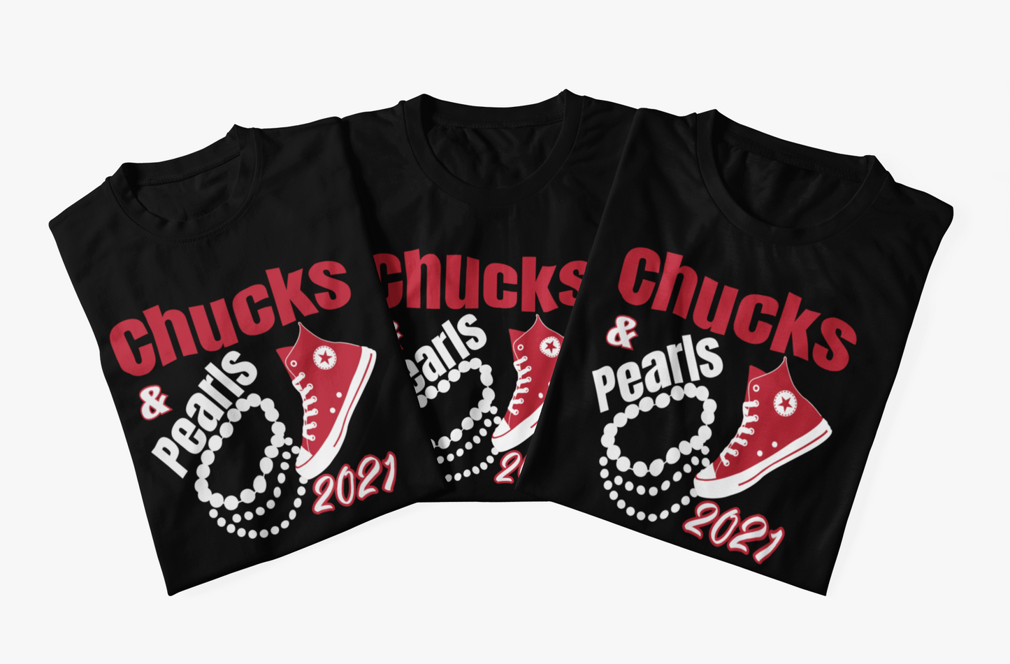 Chucks and Pearls Kamala Harris MVP Shirt - DST Edition