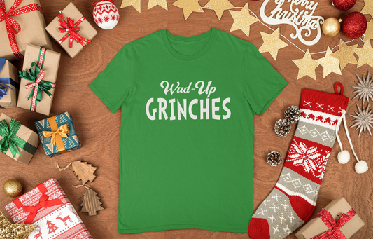 Wud Up Grinch Christmas Shirt/Sweater