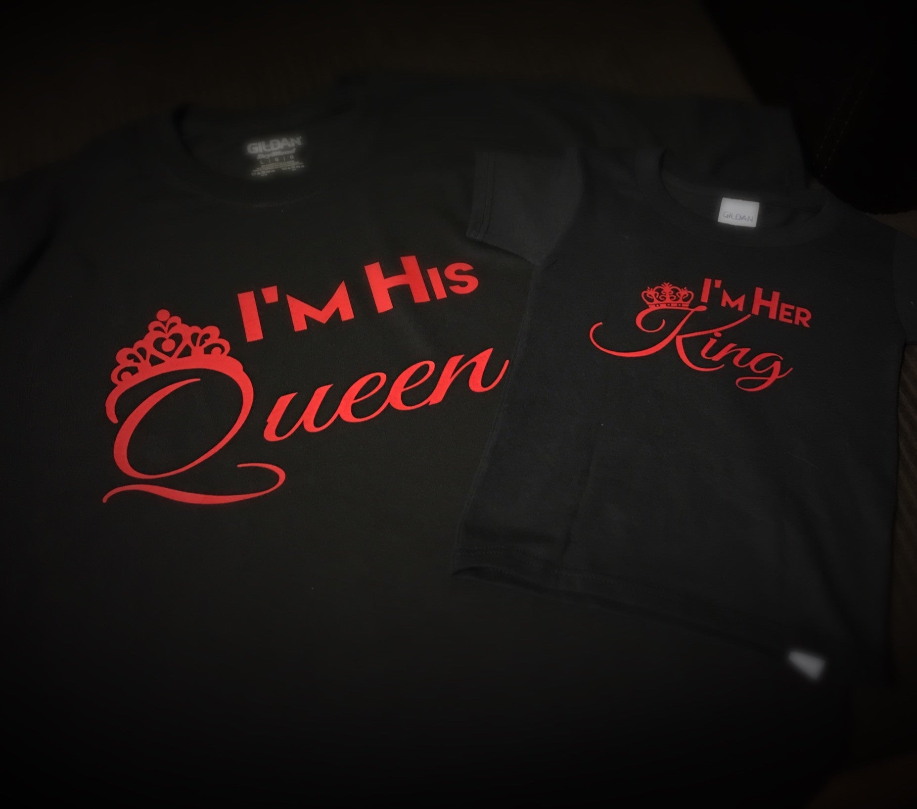 Family - King,Queen,Princess or Prince T-Shirt - Red Graphics - 550strong