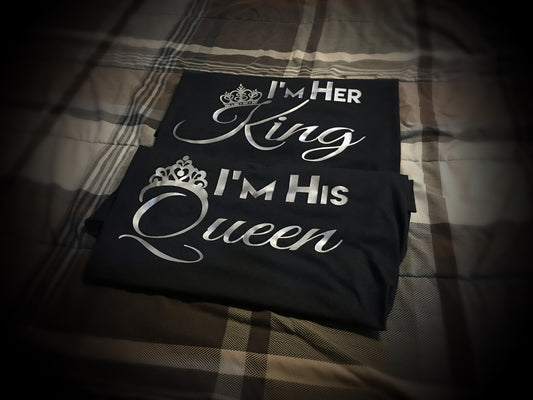 Family - King,Queen,Princess or Prince T-Shirt - Silver Graphics - 550strong