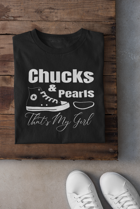Kamala Harris MVP Chucks and Pearls Shirt