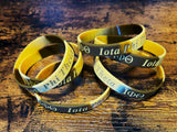 IOTA Phi Theta Bracelet Wristband / IOTA Phi Theta Soft PVC Bracelet - 550strong