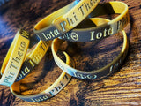 IOTA Phi Theta Bracelet Wristband / IOTA Phi Theta Soft PVC Bracelet - 550strong