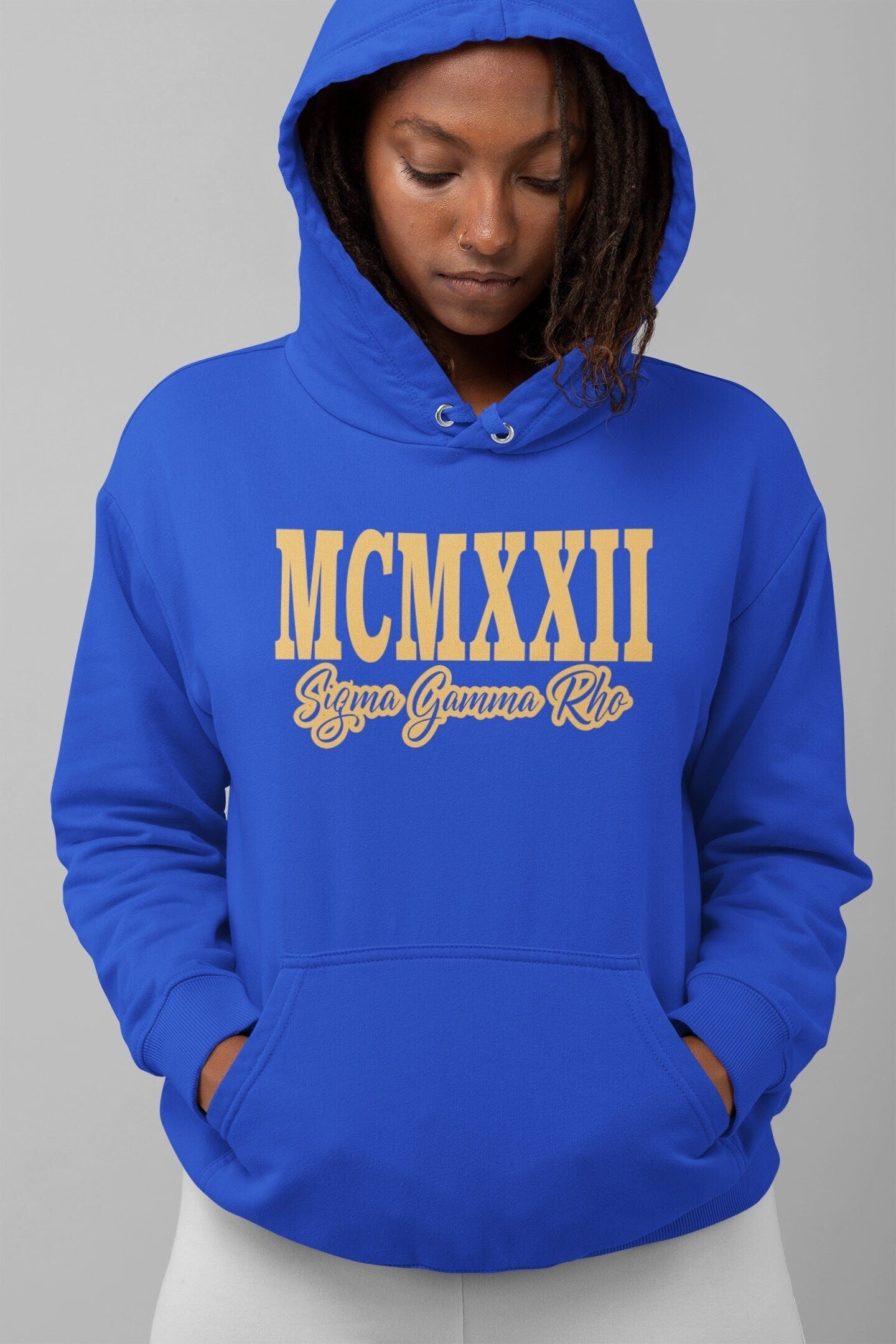 Sigma Gamma Rho Hoodie or Sweatshirt - Roman Num Edition - 550strong