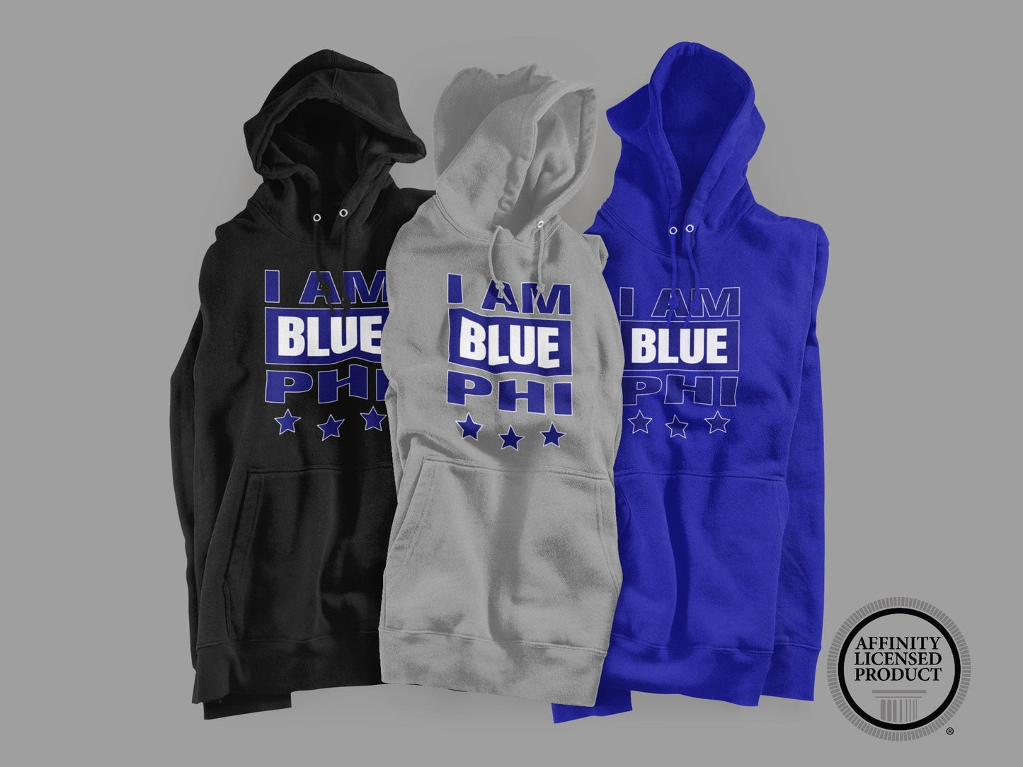 Phi Beta Sigma Hoodie - I Am Blue Phi - 550strong