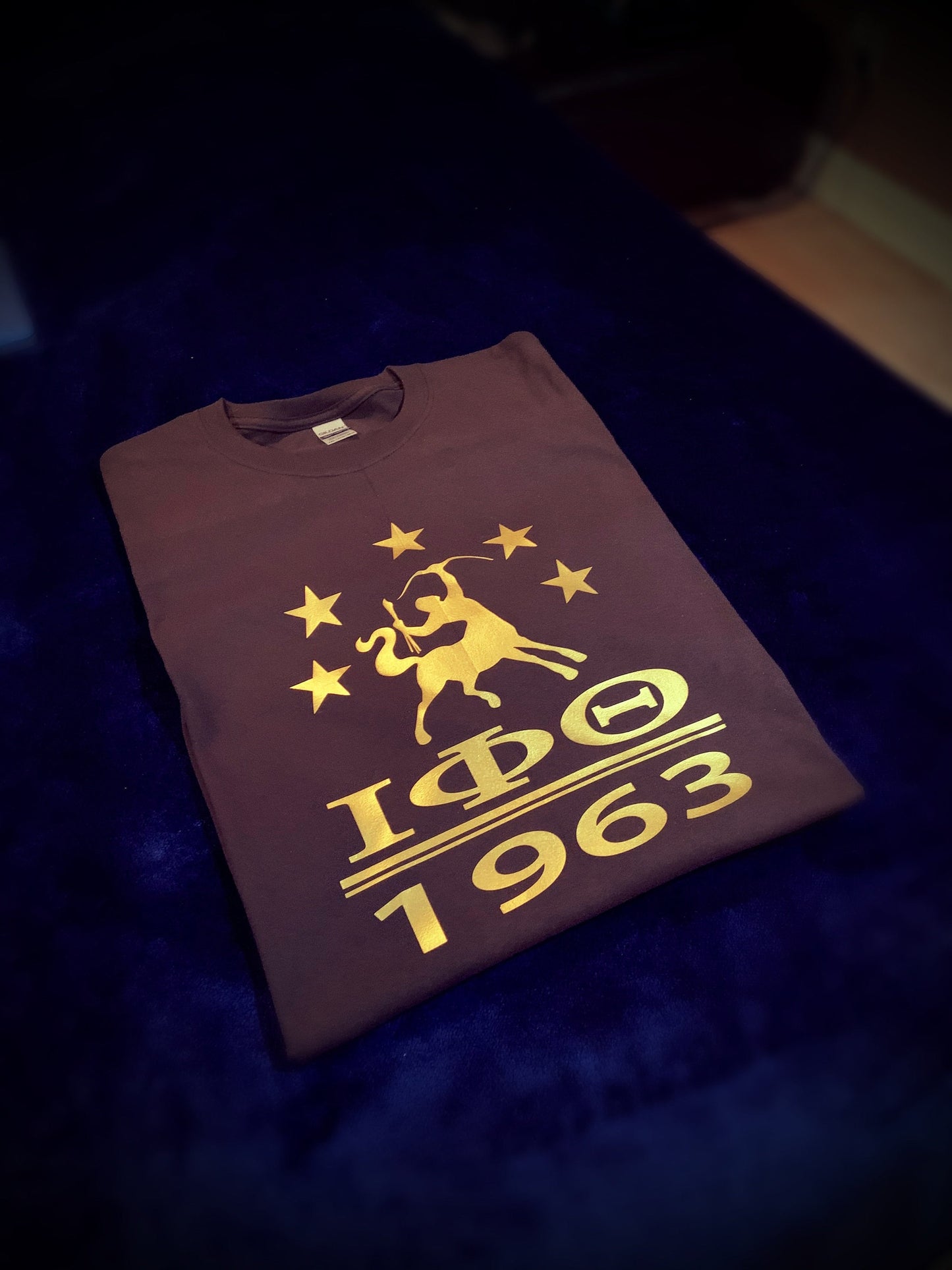 Greek - IOTA T-Shirt - Gold - 550strong