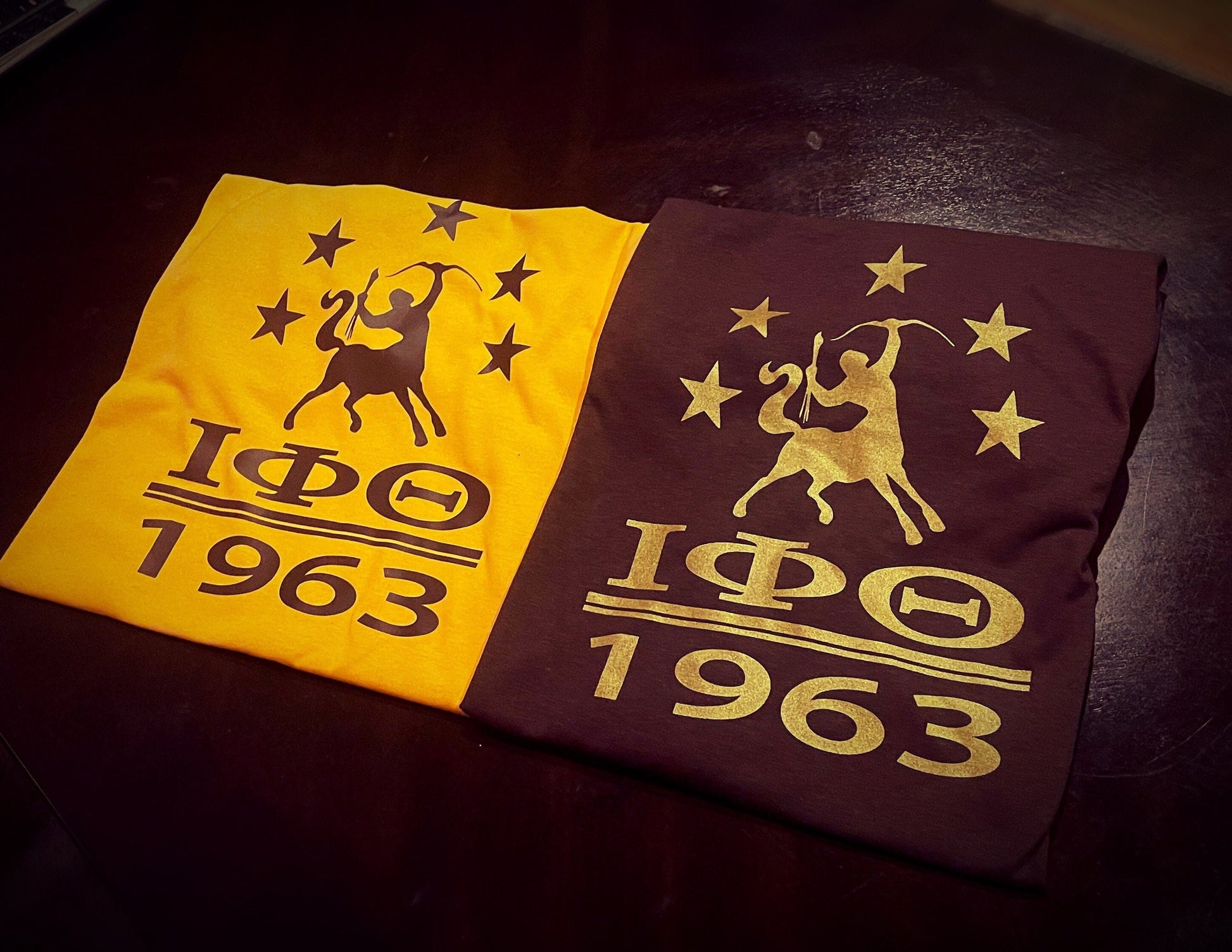 IOTA (Iota Phi Theta) 1963 Two shirt bundle. - 550strong