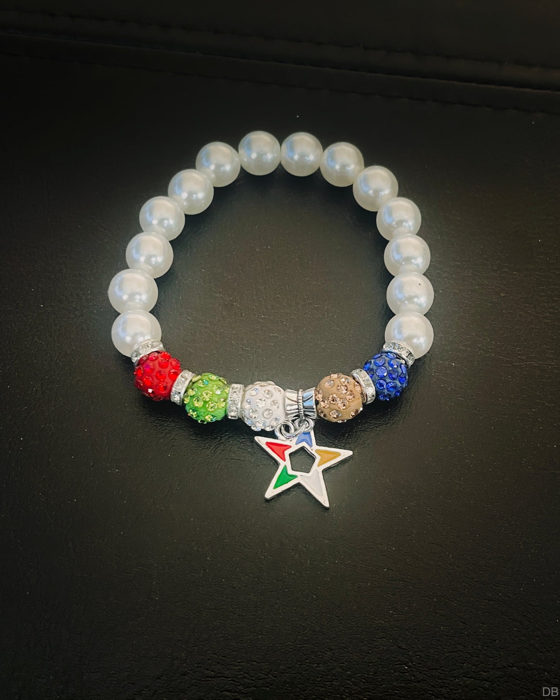 OES Order of the Eastern Star Bracelet | 10mm | Star 1 - 550strong
