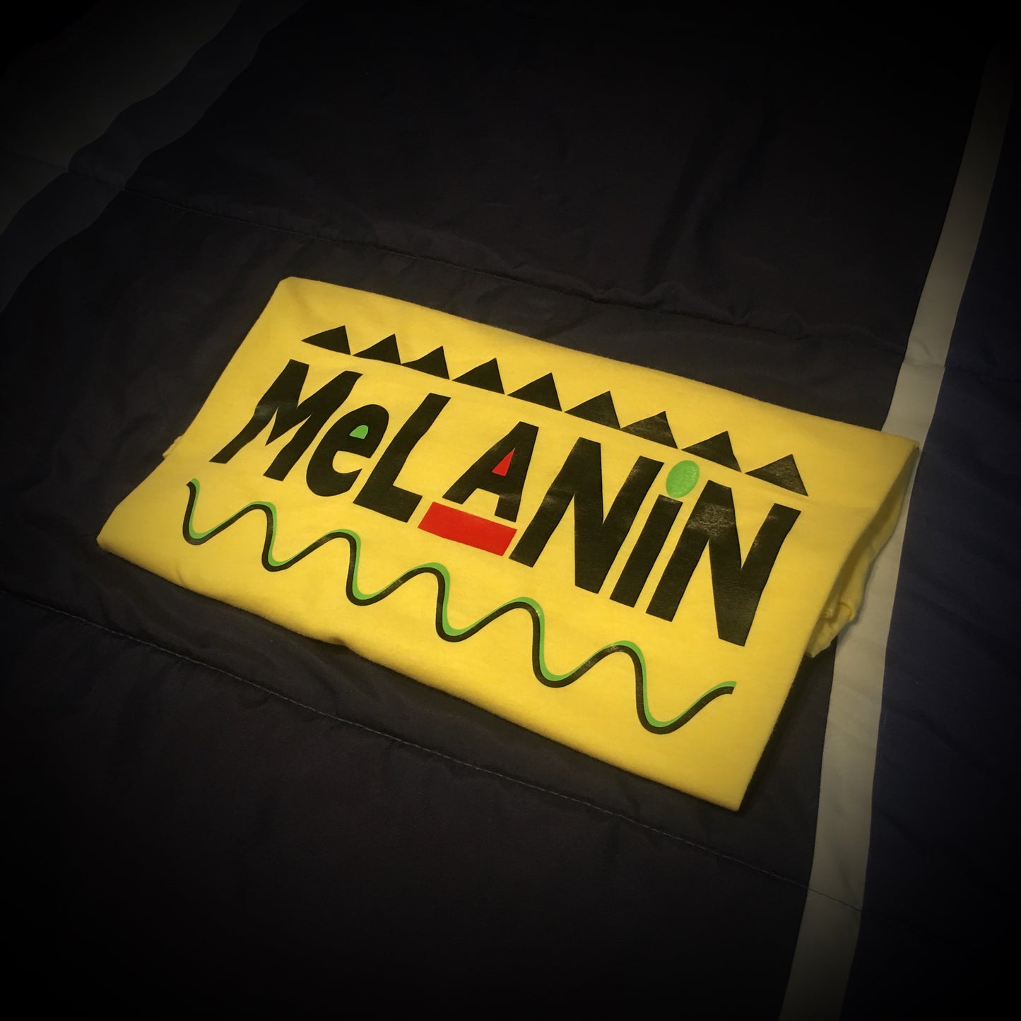 Retro Melanin Shirt - Yellow