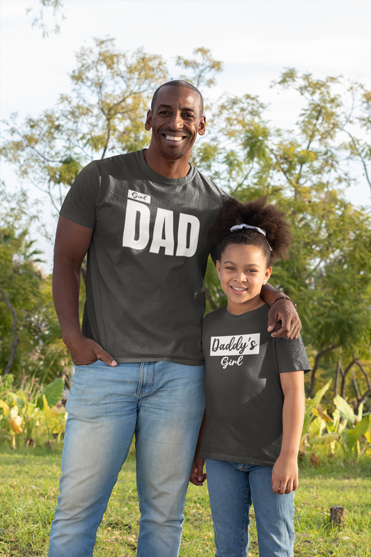 Family - Girl Dad and Daddy's Girl Shirt