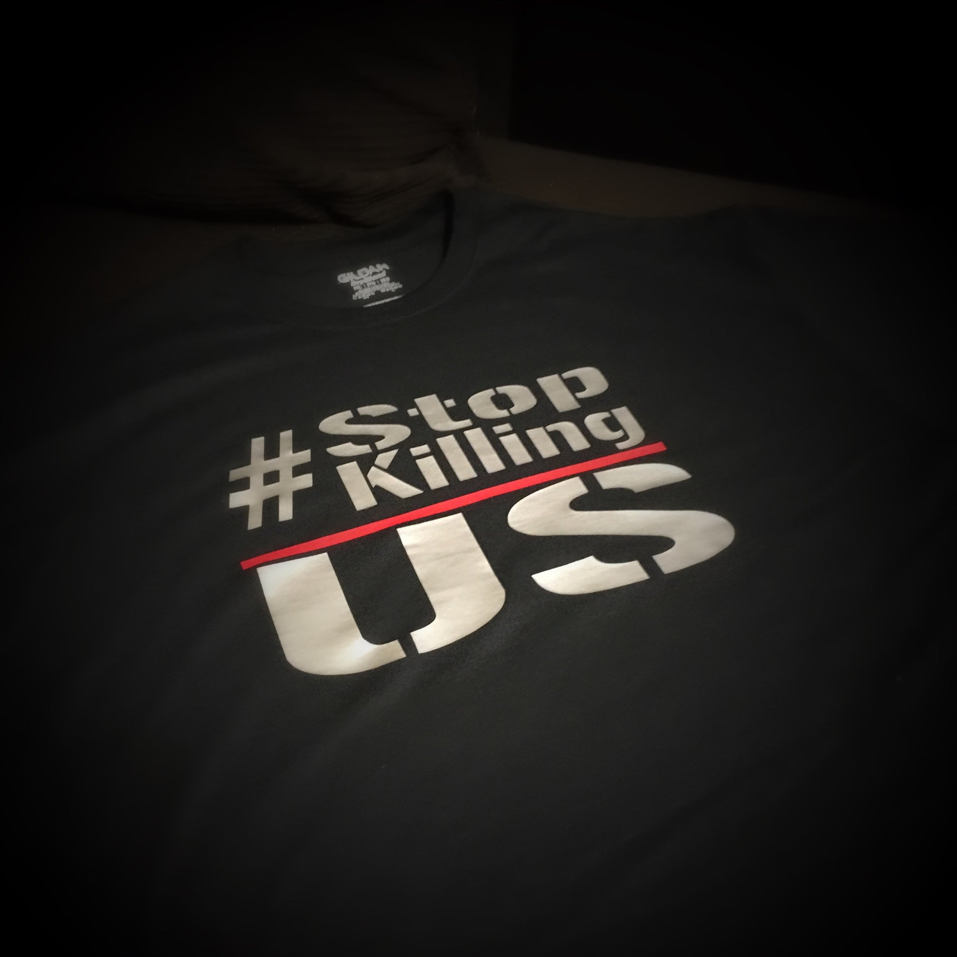 BLM - Stop Killing US - Silver | Black Lives Matter | Justice - T Shirt - 550strong