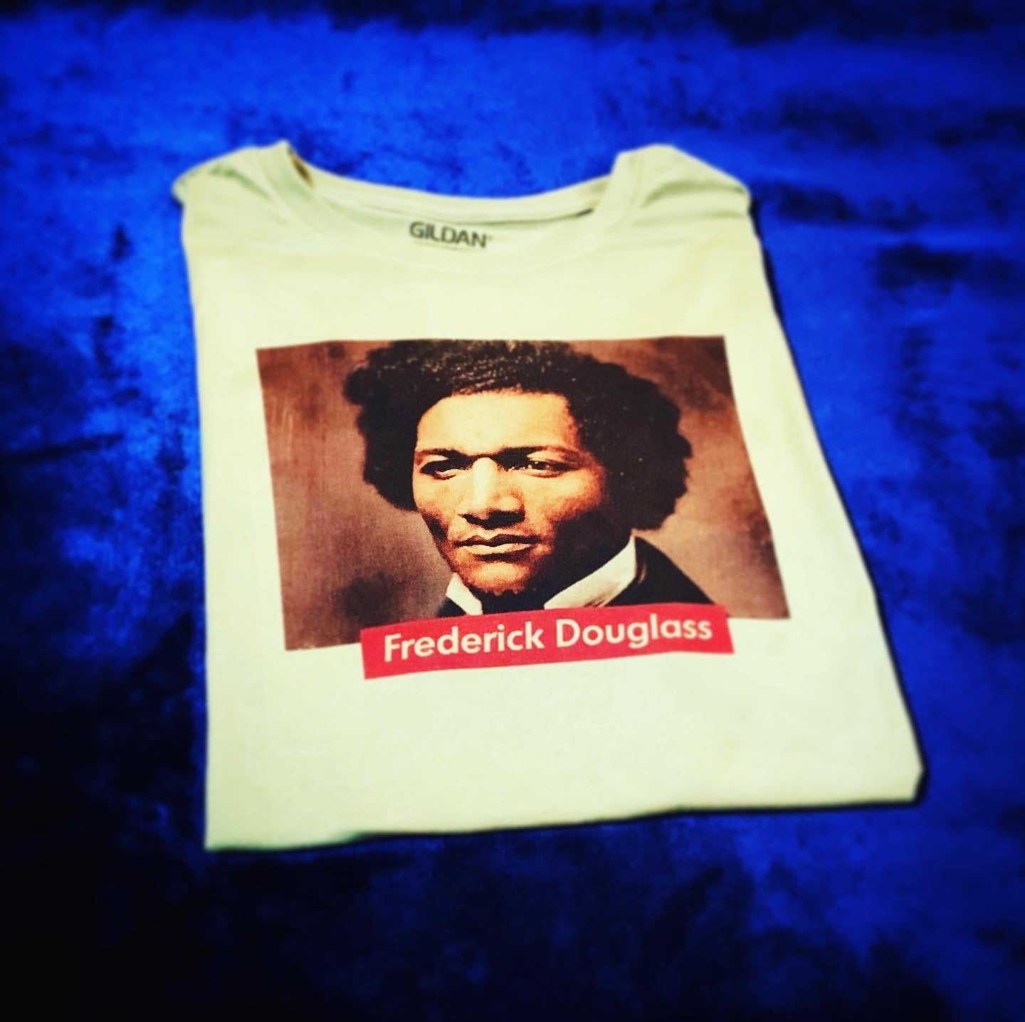 BH - Frederick Douglas - Black History Shirt - Military Green