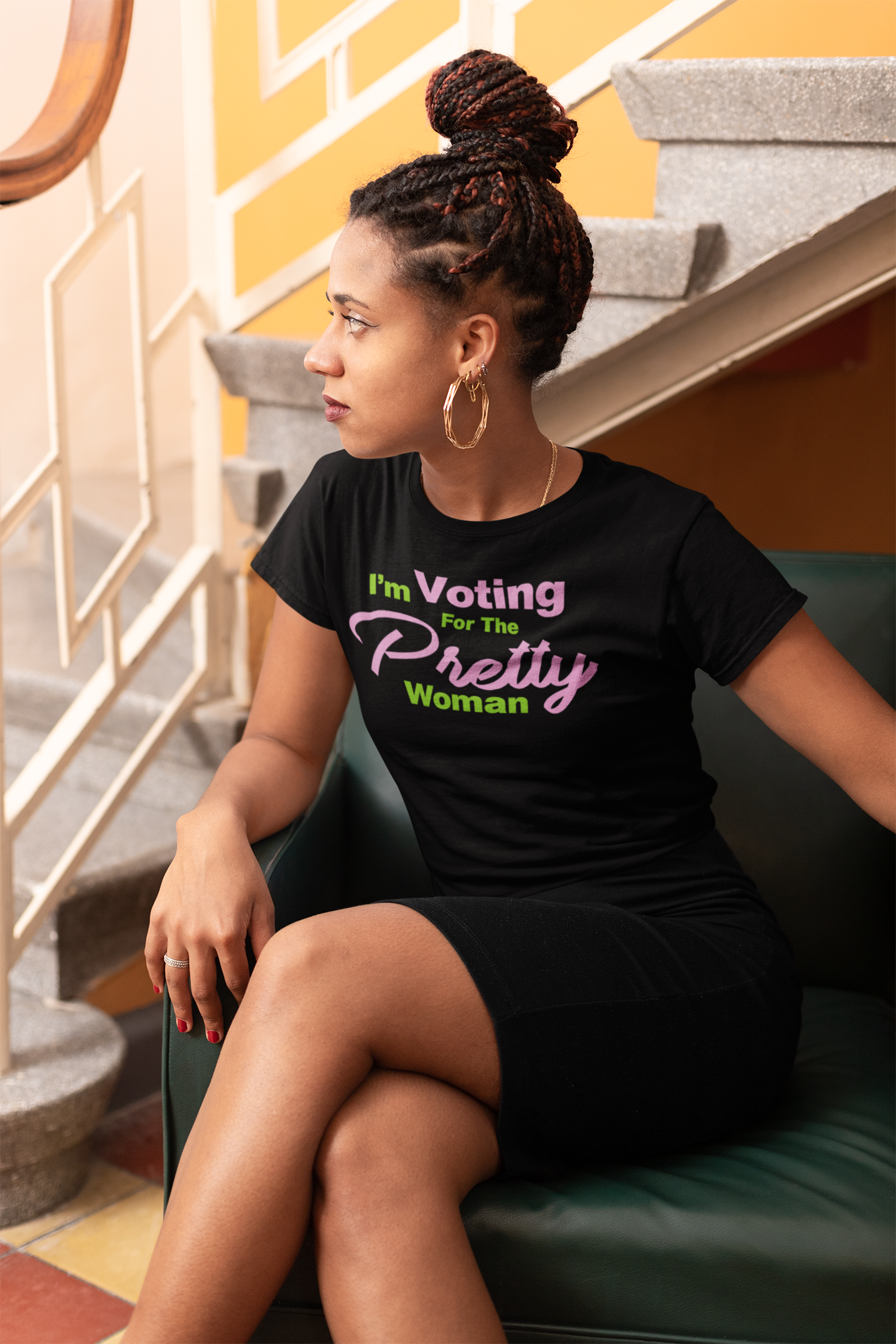 Greek - I'm Voting For The Pretty Women Shirt